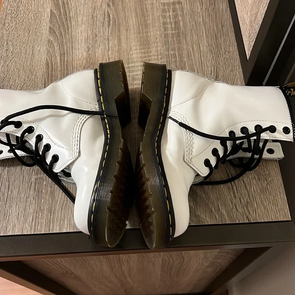 Dr. Martens Women’s 1460 Smooth Leather Combat Boots - Picture 4 of 13